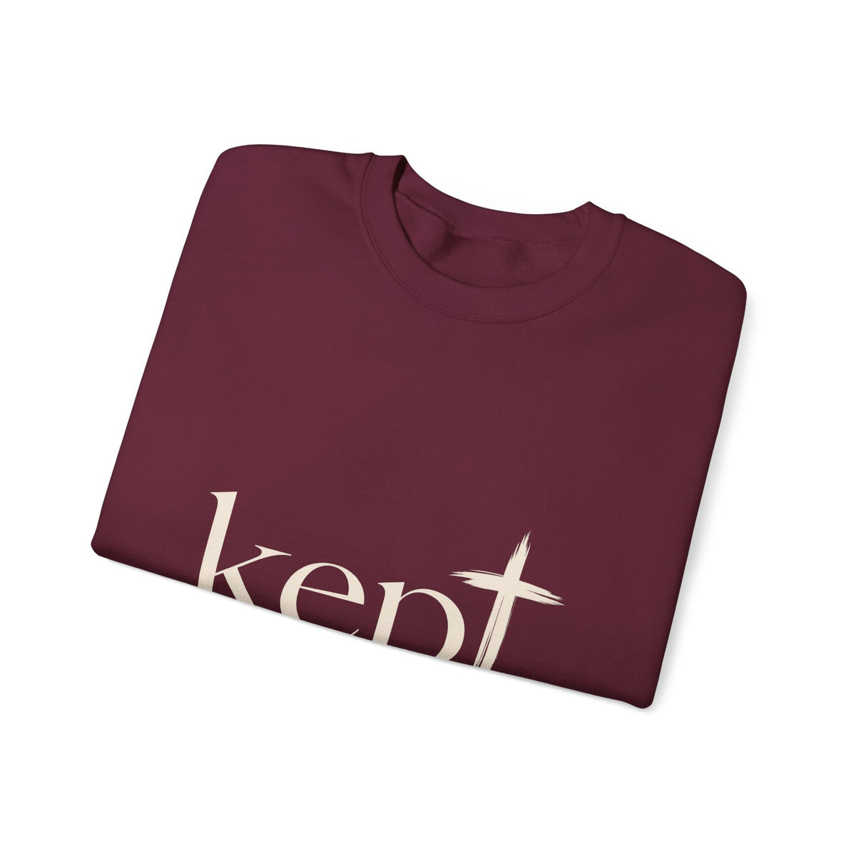 Kept Sweatshirt — Christian Inspirational Crewneck (Jude 1:1)