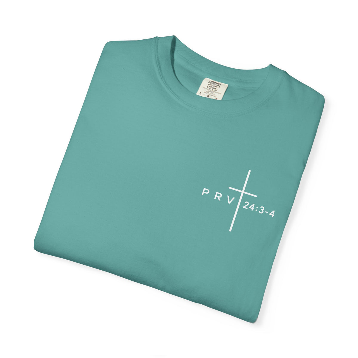 Proverbs 24:3-4 Scripture T-Shirt