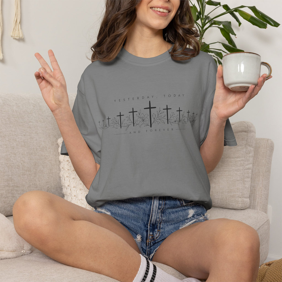 Yesterday, Today & Forever - Christian Faith Tee