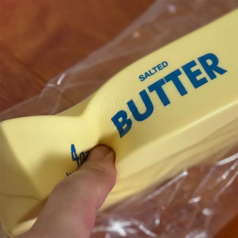 Butter Shape Squishy Fidget Toy