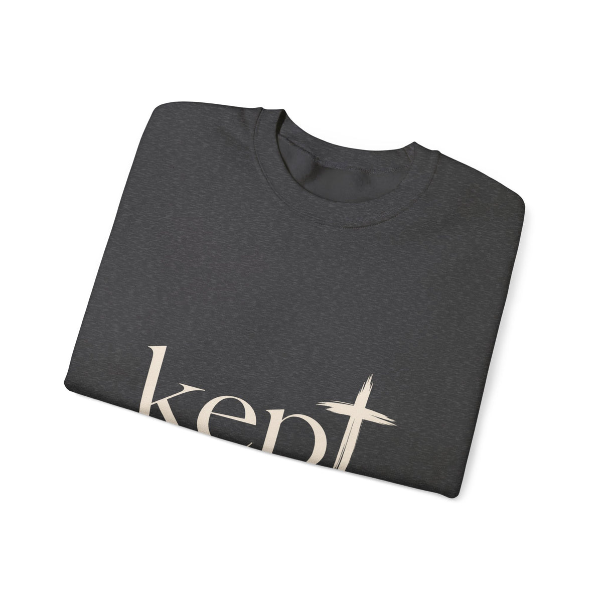 Kept Sweatshirt — Christian Inspirational Crewneck (Jude 1:1)
