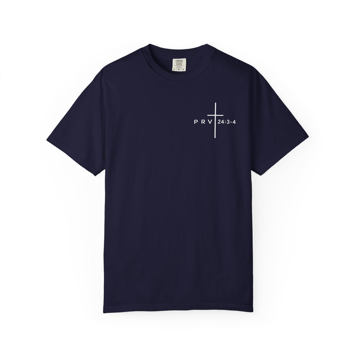 Proverbs 24:3-4 Scripture T-Shirt