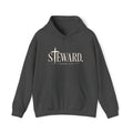 Steward Hoodie — Subtle Cross Graphic Christian Sweatshirt